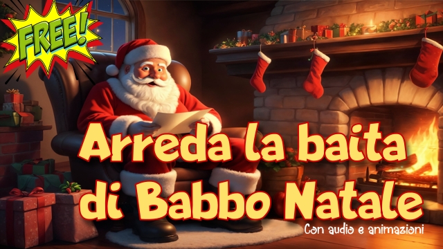 La baita di Babbo Natale game